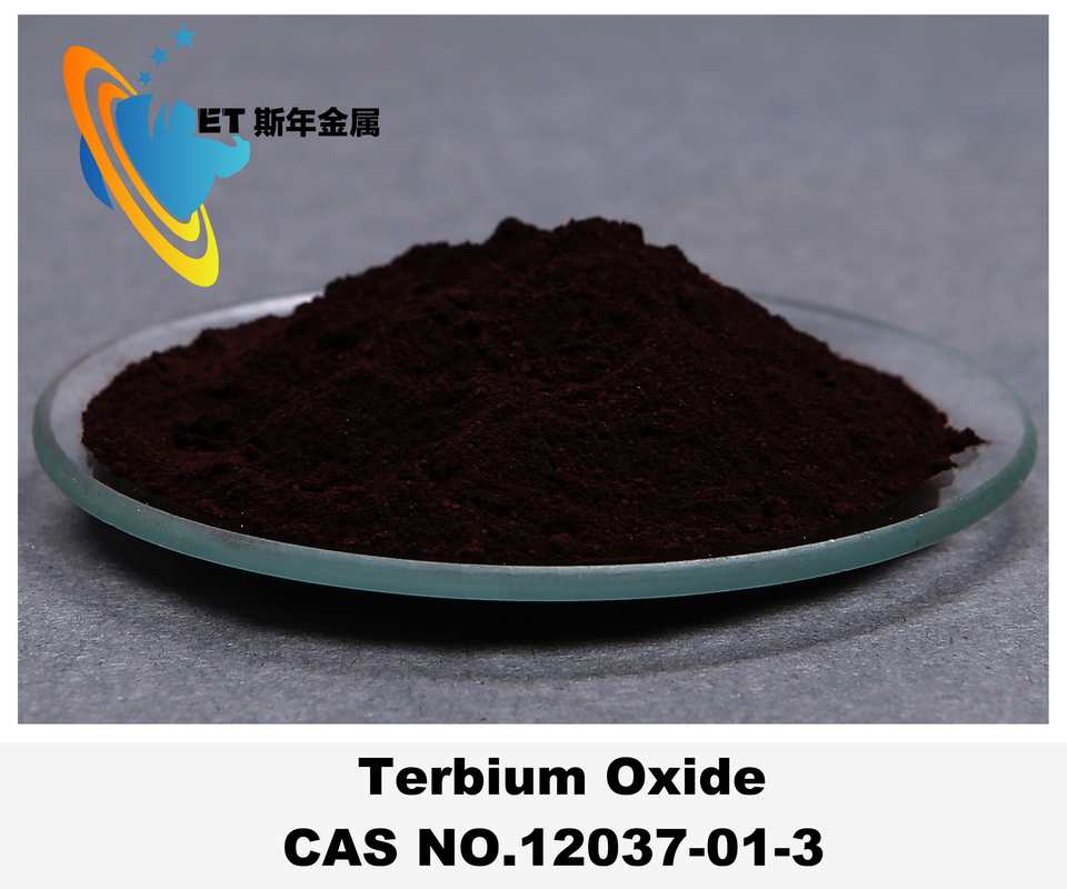 99.9% 99.9995% Terbiyum Oksit Tb4o7 12037-01-3 TGG/TSAG Kristalleri için