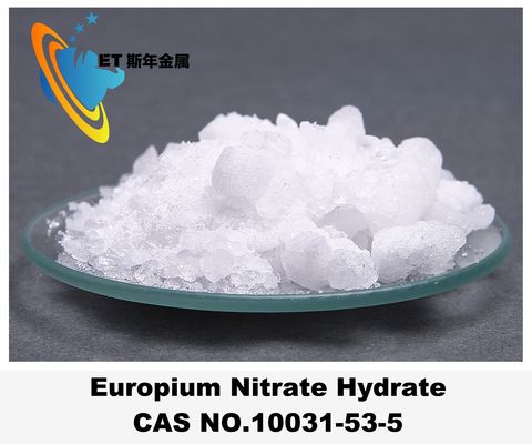 Kristal Europium Nitrate Hydrate 99,9%-99,99% kemurnian Cas 10031-53-5