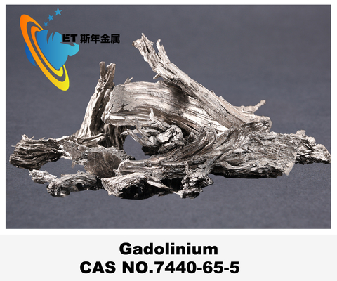 99.99% Gadolinium Gd Rare Earth Metals For Nuclear Control Rods