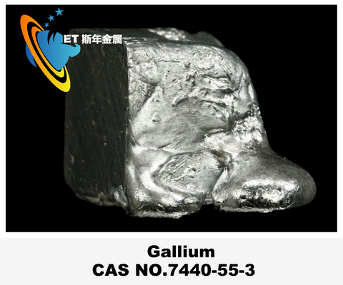 99.9%-99.9999% Rare Metal Gallium Ga Semiconductor Dopant NdFeB Magnet Additive