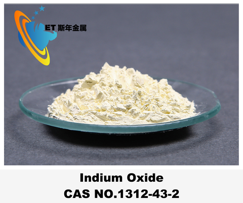 Yellow Indium Oxide In2O3 Powder 1312-43-2 ITO Coating Materials