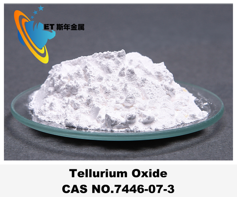 Purity 99.999 Tellurium Oxide TeO2 7446-07-3 Single Crystal Growth Substrate