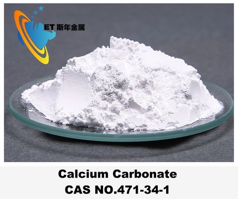 Silvery Calcium Carbonate CaCO3 Powder For YCOB Crystals , BZT Ceramics